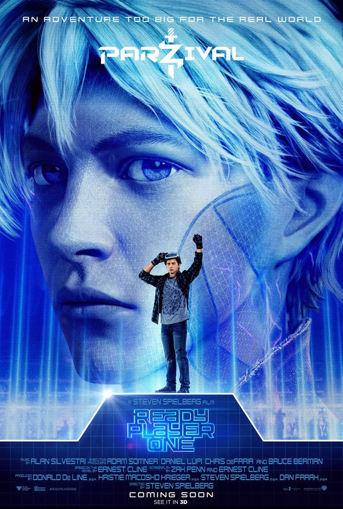 Movie Poster Ready Player One  Ready Player One Book Poster - Hot