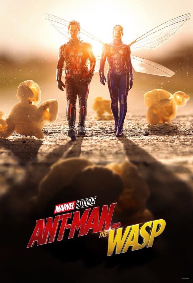 New posters spots for ANT MAN AND THE WASP