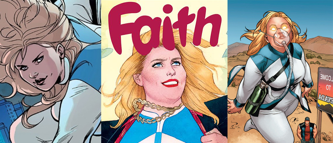 Faith Herbert, from Valiant Comics' FAITH