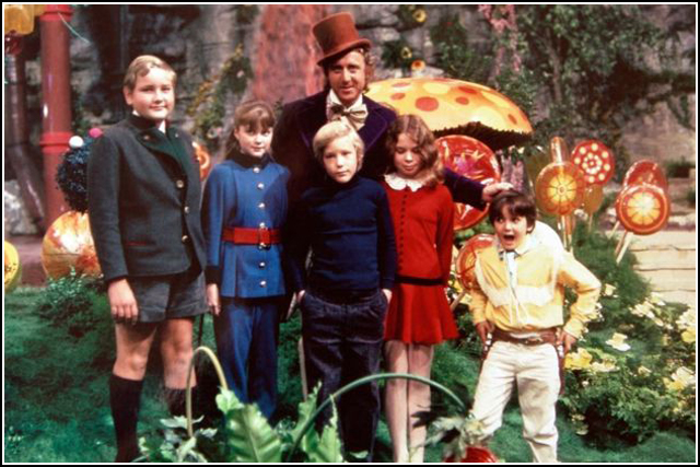 Cast of WILLY WONKA AND THE CHOCOLATE FACTORY