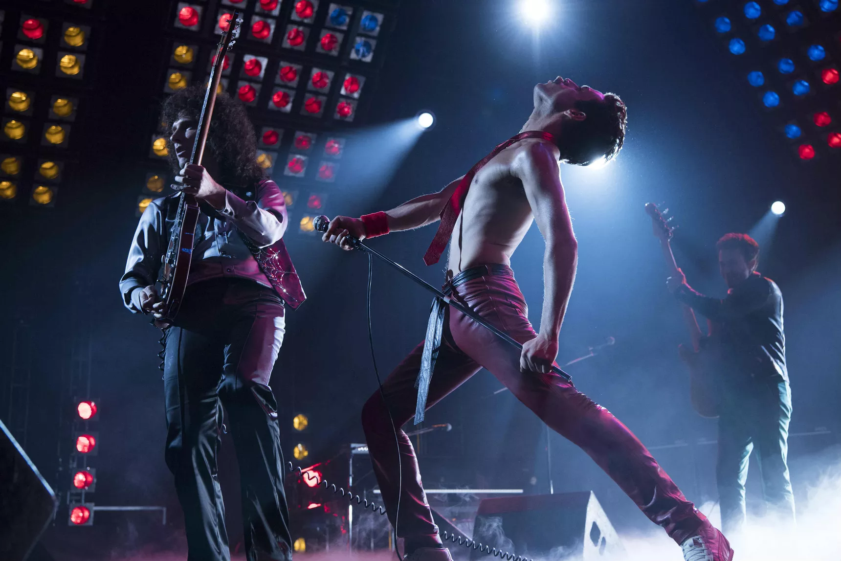 Rami Malek as Freddie Mercury in BOHEMIAN RHAPSODY