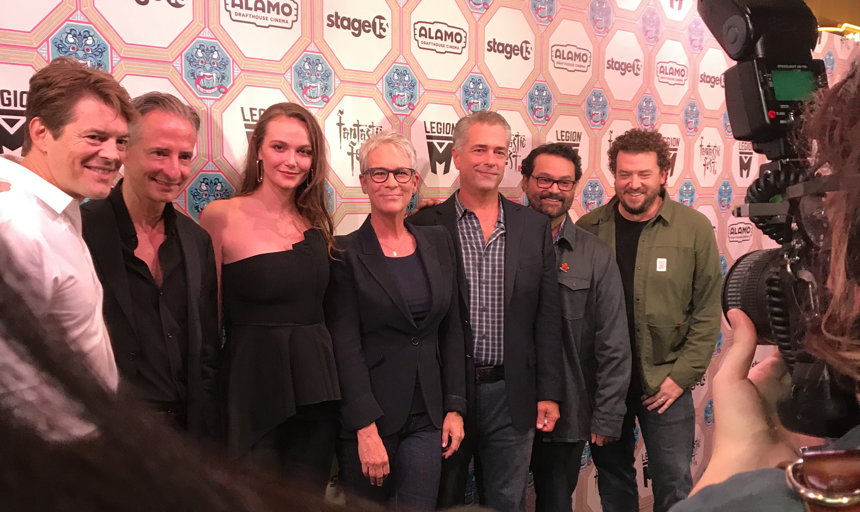 The cast and producers of HALLOWEEN at Fantastic Fest 2018