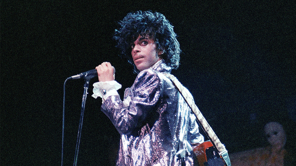 The Purple One in All His Glory.