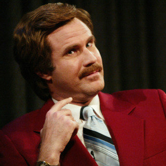 Ron Burgundy, the Legend himself