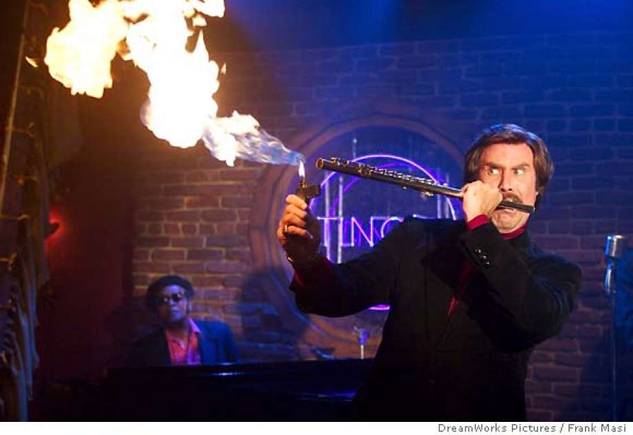 Ron Burgundy is a talented flautist