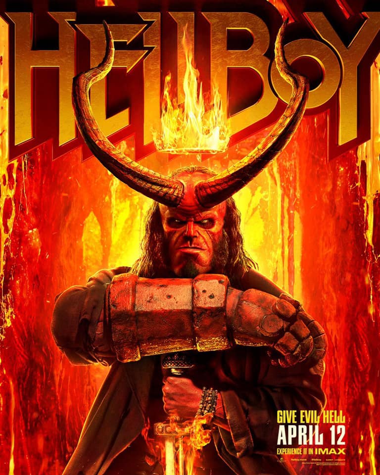 Hellboy 2019 Hot Movie Art Silk Poster Canvas Print 12x18 24x36 inch 