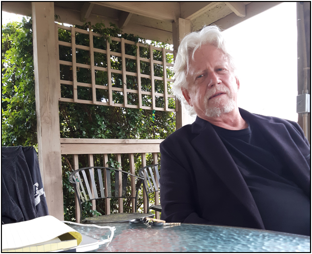 Bruce Davison on set for ALONG CAME THE DEVIL 2