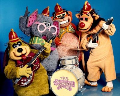 The Banana Splits Movie Cover With FNAF (Scratch) by