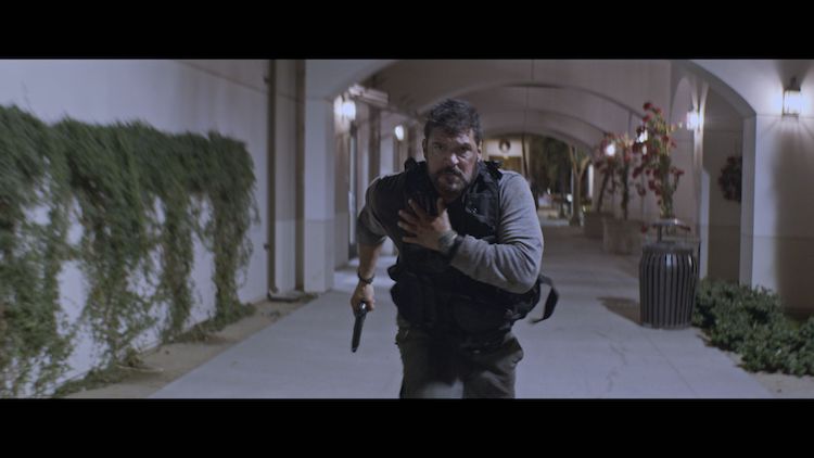 Paul Sloan as Jake Hunter in the action thriller film, EVERY LAST ONE OF THEM, a Saban Films release. Photo courtesy of Saban Films.
