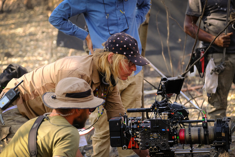 A still of director M.J. Bassett for the action thriller film, ENDANGERED SPECIES, a Lionsgate Release. Photo Courtesy of Lionsgate.