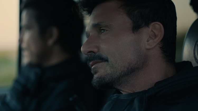 Frank Grillo as Dallas Walker in the action/thriller/crime film, “IDA RED,” a Saban Films release. Photo courtesy of Saban Films.