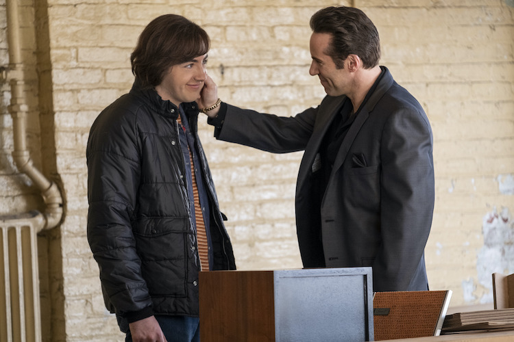 (L-R) MICHAEL GANDOLFINI as Teenage Tony Soprano and ALESSANDRO NIVOLA as Dickie Moltisanti in New Line Cinema and Home Box Office’s mob drama “THE MANY SAINTS OF NEWARK,” a Warner Bros. Pictures release.