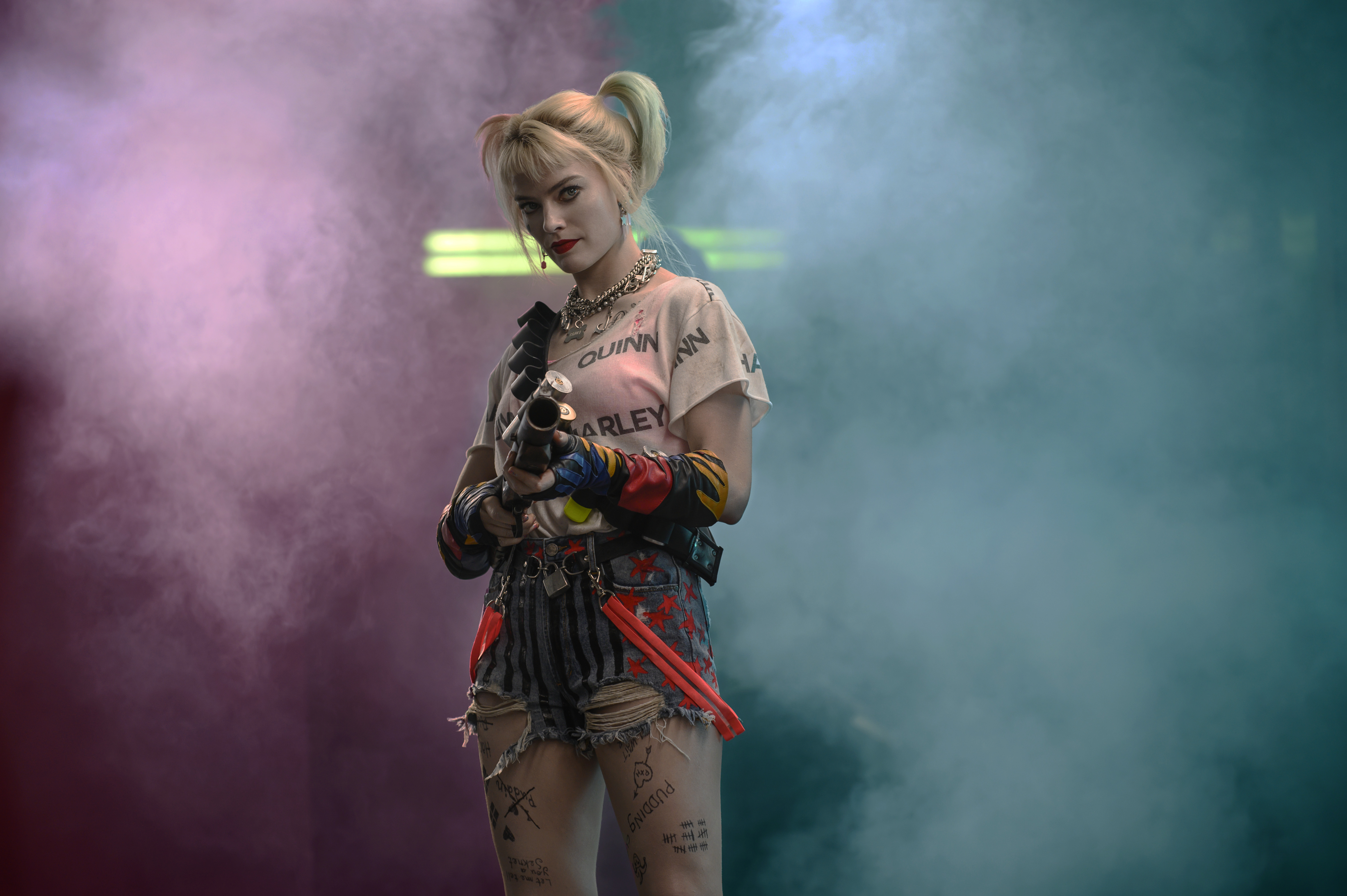 Margot Robbie delights as Harley Quinn