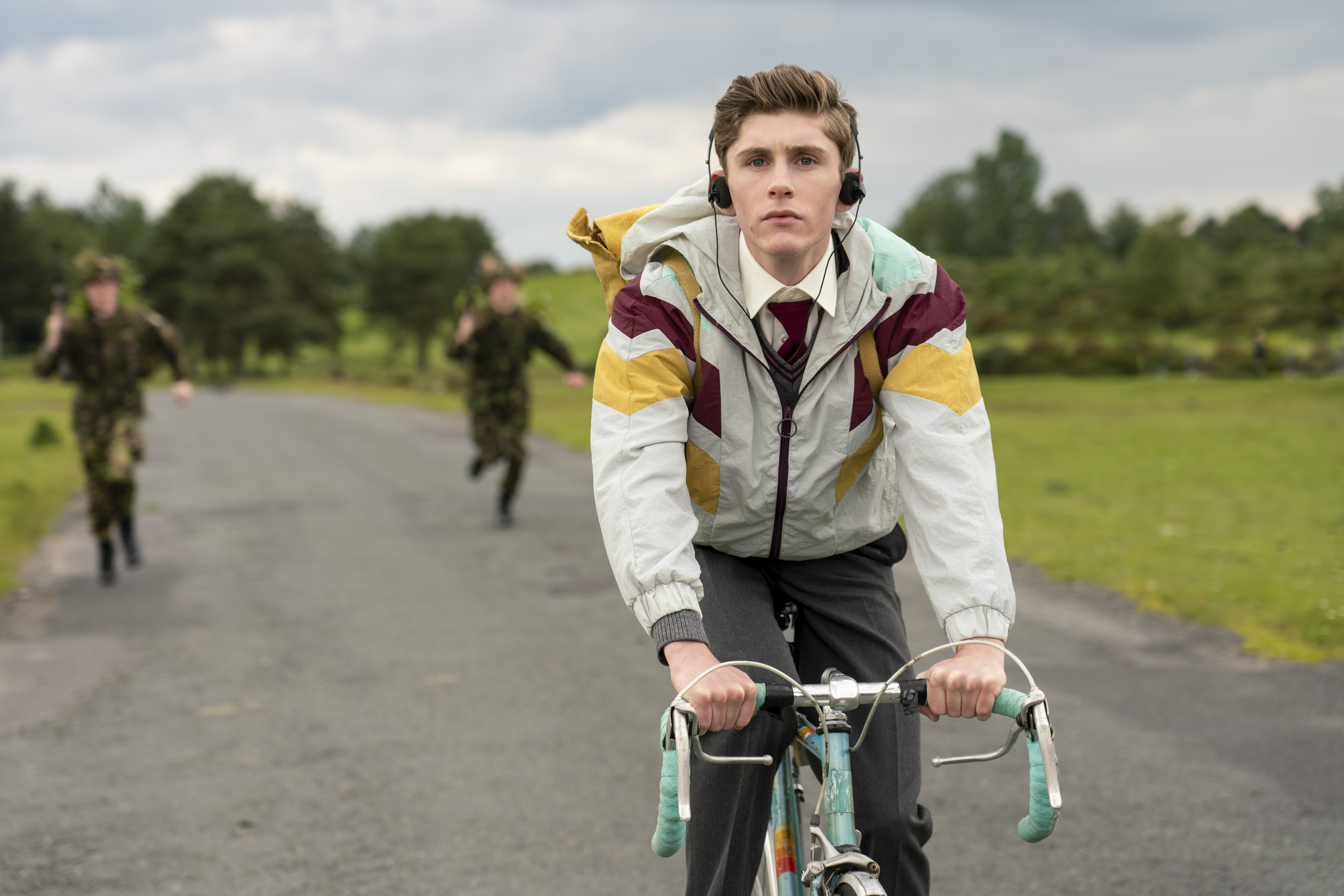 Fionn O’Shea as Eddie in the Comedy/LGBTQ/Romance/Drama , DATING AMBER , a Samuel Goldywn Films release. Photo courtesy of Samuel Goldwyn Films