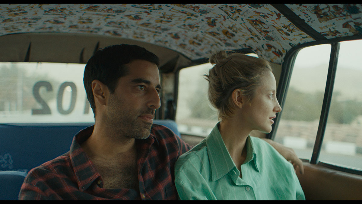 (L - R) Karim Saleh as Sultan and Andrea Riseborough as Hana in the drama/romance film LUXOR , a Samuel Goldwyn Films release. Photo courtesy of Samuel Goldwyn Films