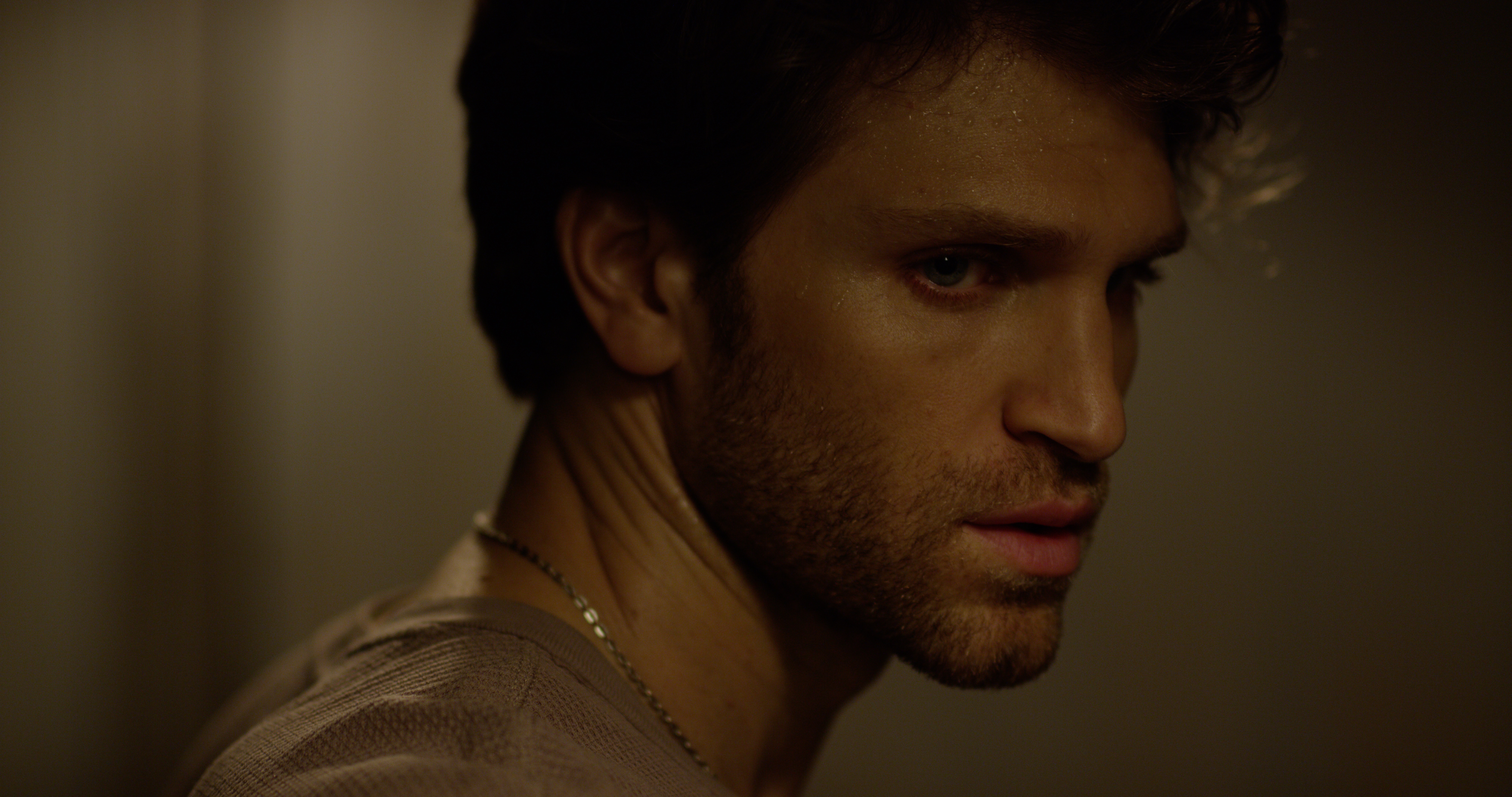 Keegan Allen as Cole in the horror/thriller film “ NO ESCAPE ” a Vertical Entertainment release . Photo courtesy of Vertical Entertainment