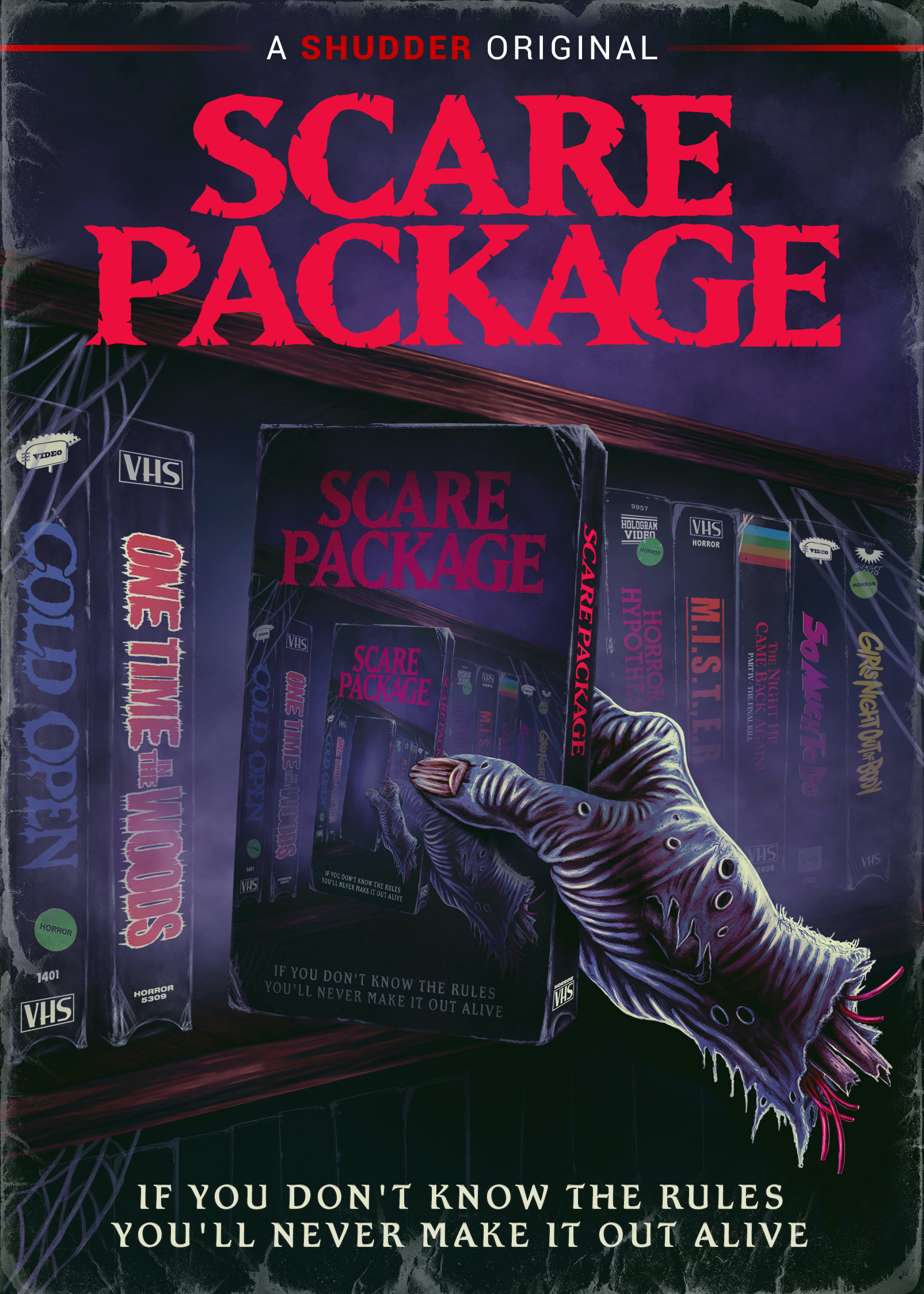 SCARE PACKAGE DVD Box Art