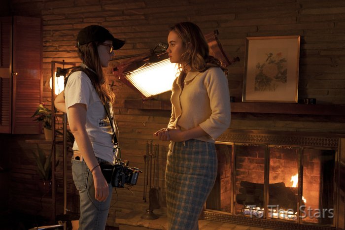 Kara Hayward and Liana Liberato in TO THE STARS