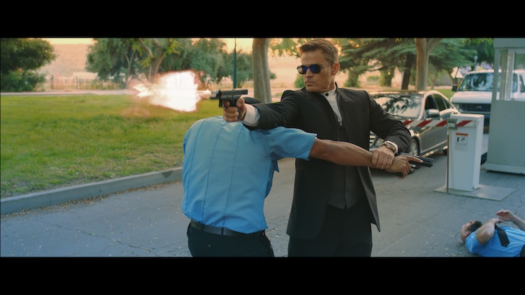 Casper Van Dien as the Driver in the action/thriller, THE 2ND, a Momentum Pictures release . Photo Courtesy of Momentum Pictures