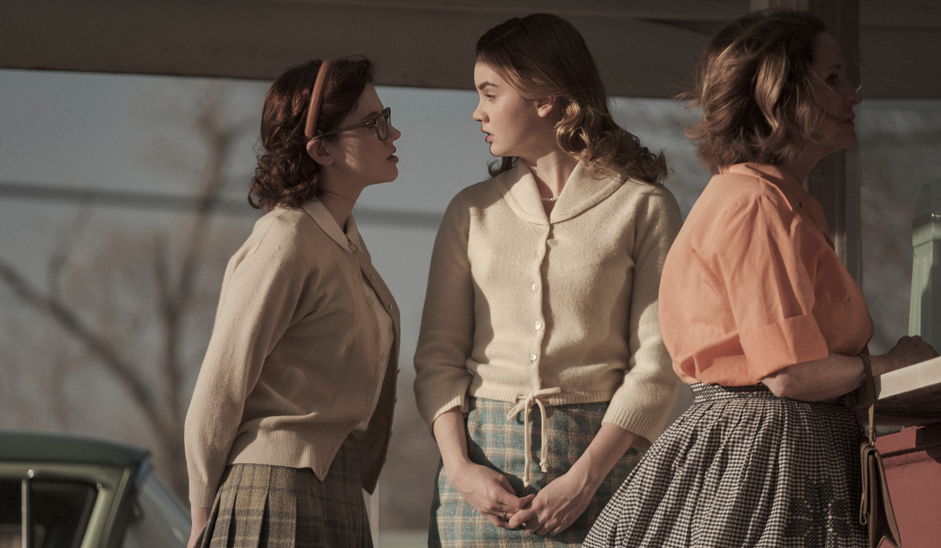 Kara Hayward and Liana Liberato in TO THE STARS