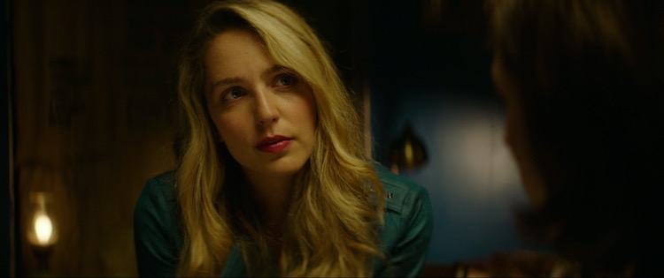 Jessica Rothe as May in the thriller BODY BROKERS , a Vertical Entertainment release. Photo courtesy of Vertical Entertainment.