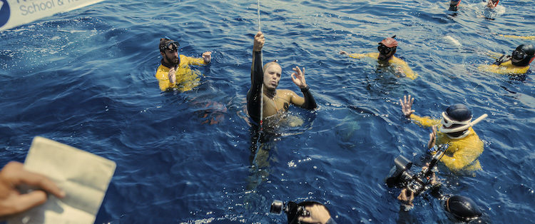 Alexey Molchanov in the documentary/sports film FREEDIVER, a Paramount Pictures release. Photo courtesy of Paramount Pictures.