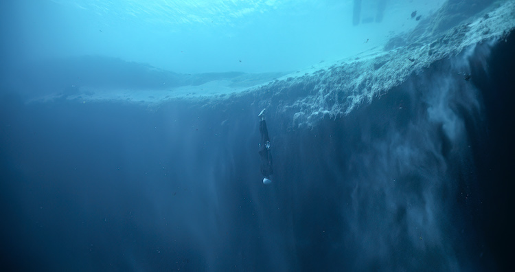 Alexey Molchanov in the documentary/sports film FREEDIVER, a Paramount Pictures release. Photo courtesy of Paramount Pictures.