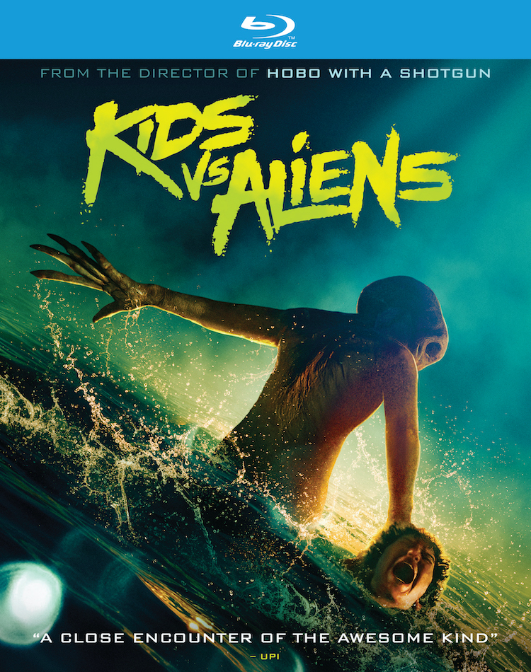 Blu-ray Cover Art KIDS VS ALIENS