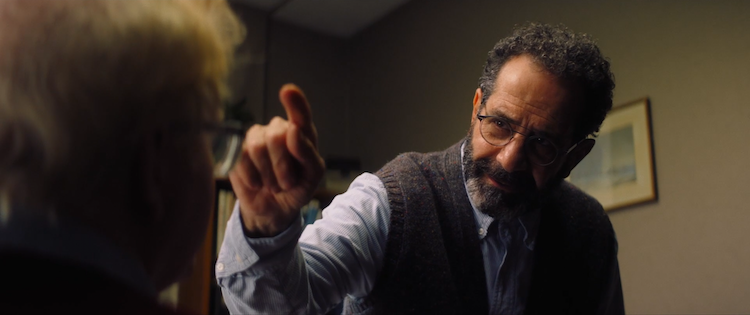 Tony Shalholb as “Dr. Alvin” in the drama, comedy LINOLEUM by Shout! Studios. Photo courtesy of Shout! Studios.