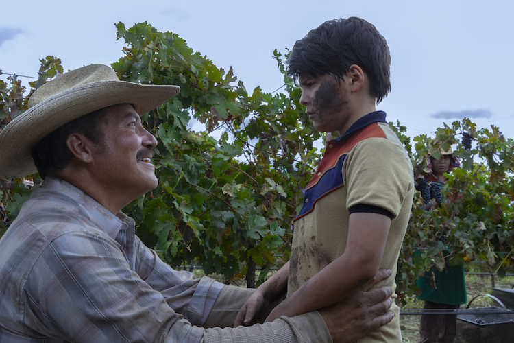 [L-R] Julio César Cedillo as “Salvador” and Juan Pablo Monterrubio as “José Hernández” in the drama, A MILLION MILES AWAY, an Amazon Studios release. Photo courtesy of Daniel Daza/Prime.