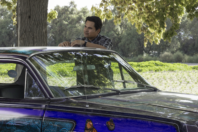 Michael Peña as “José Hernández” in the drama, A MILLION MILES AWAY, an Amazon Studios release. Photo courtesy of Daniel Daza/Prime.