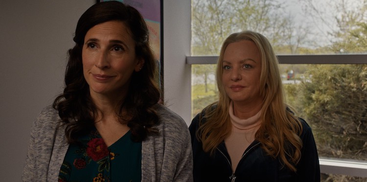 [L-R] Michaela Watkins as “Katherine” and Wendi McLendon-Covey as “Wendy” in the comedy film, PAINT, an IFC Films release. Photo courtesy of IFC Films.
