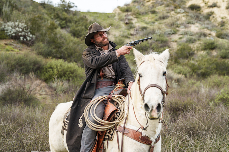 Cowboy Cerrone as Minor Wilson in the horror/thriller, PLACE OF BONES, a The Avenue release. Photo courtesy of The Avenue.