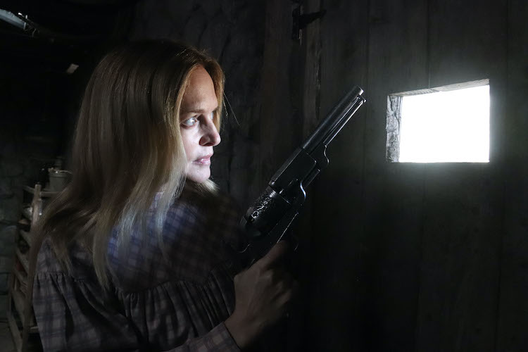 Heather Graham as Pandora in the horror/thriller, PLACE OF BONES, a The Avenue release. Photo courtesy of The Avenue.