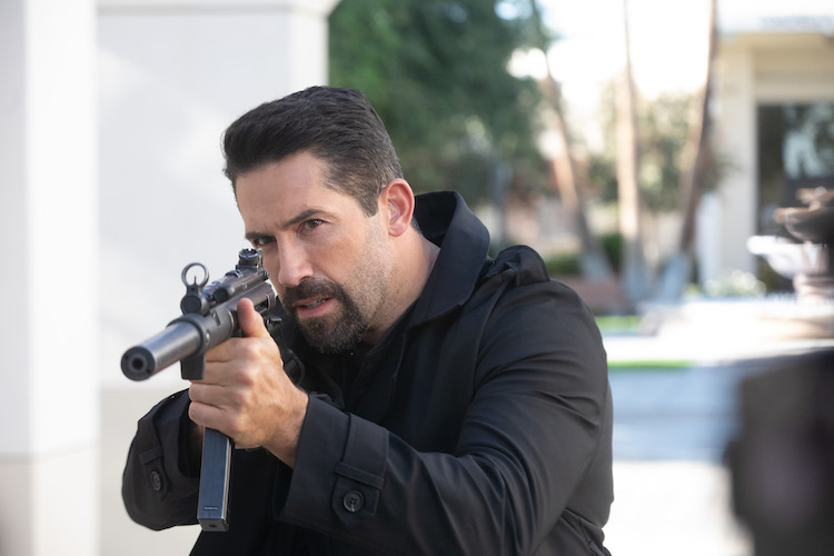 Scott Adkins as Leonard Locke in the action film, SECTION 8, an AMC+ and RLJE Films release. Photo courtesy of AMC+ and RLJE Films.