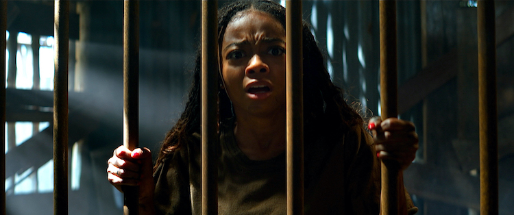 Skai Jackson as Daisy in the action/thriller film, SHEROES, a Paramount Global Content Distribution Group release. Photo courtesy of Paramount Global Content Distribution Group.