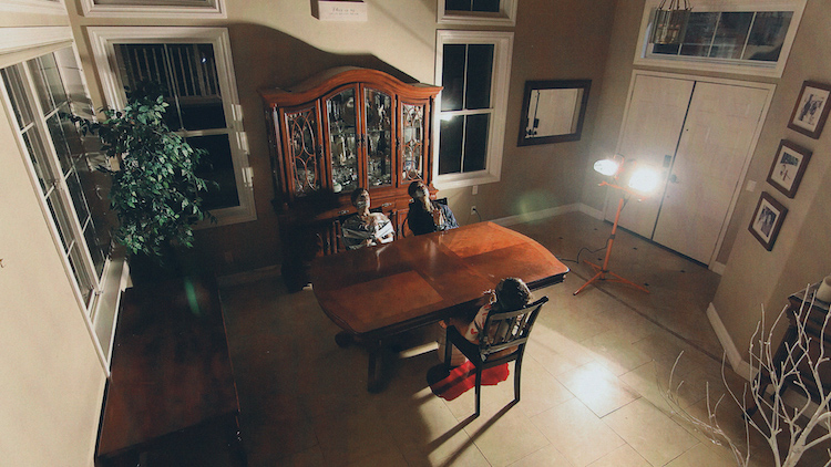 A still from the horror film, STRANGE HARVEST: OCCULT MURDER IN THE INLAND EMPIRE. Photo courtesy of Matthew M. Garcia.