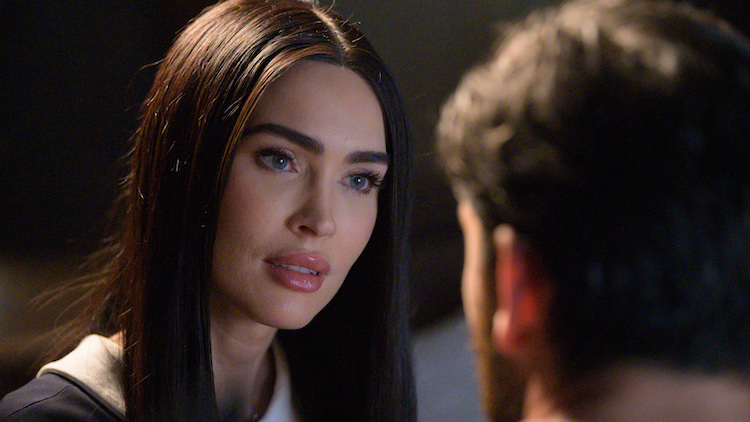 [L-R] Megan Fox as “Alice” in the Sci-Fi/Thriller, SUBSERVIENCE, an XYZ Films release. Photo courtesy of XYZ Films. 