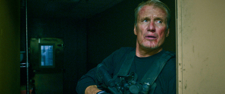 Dolph Lundgren as Anders in the action film, THE BEST MAN, a Saban Films release. Photo courtesy of Saban Films.