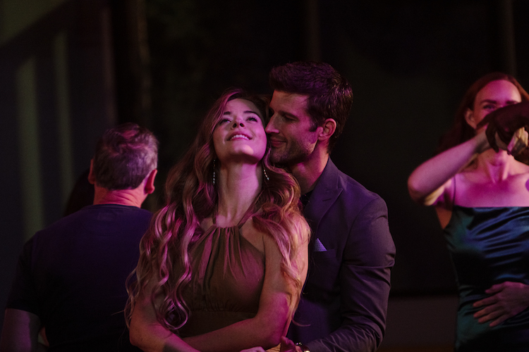 [L-R] Sasha Pieterse as “Anna” and Parker Young as “Nick” in the thriller, THE IMAGE OF YOU. Photo courtesy of Republic Pictures (a Paramount Pictures label).  