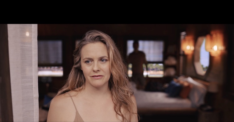 Alicia Silverstone as Jaelyn in the thriller film, THE REQUIN, a Saban Films release. Photo courtesy of Saban Films.