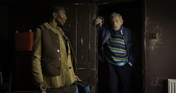 Michaela Coel and Ian McKellen photo credit Claudette Barius