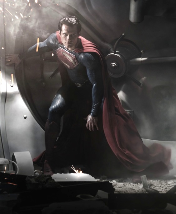 565px x 688px - Will You Believe Henry Cavill, In His Superman Costume, Can Fly??